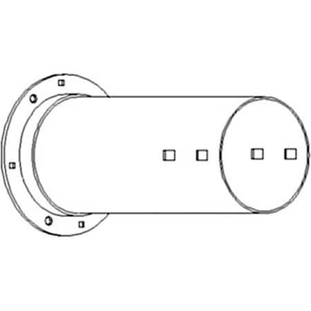 Aftermarket Auger Tube - Grain Bin Loading Fits John Deere 9400 9410 9500 9501 9510 CTS CTSI COH60-0016